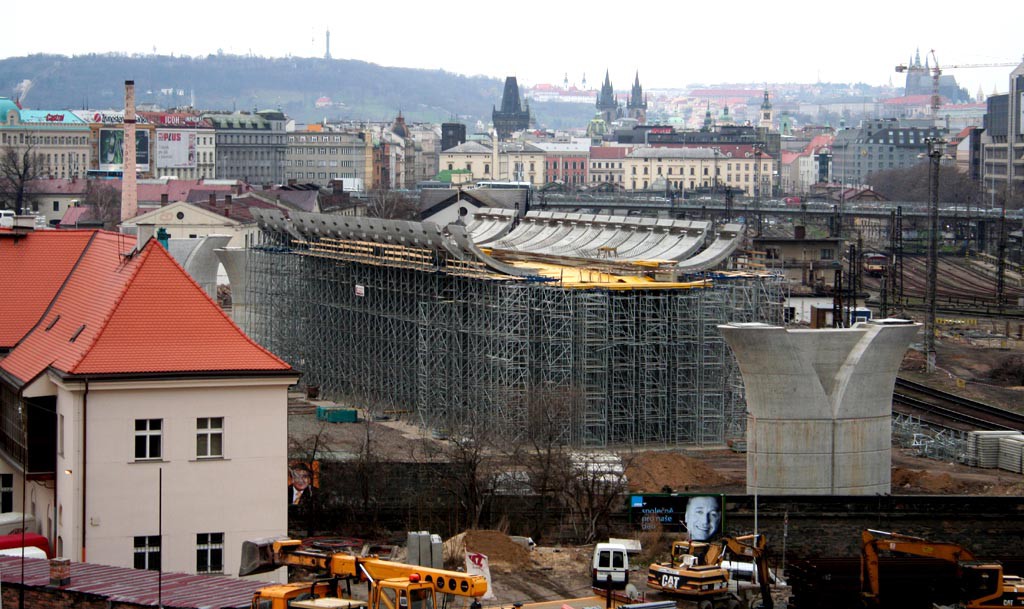 Praha, Vtkov, peloka eleznin trat