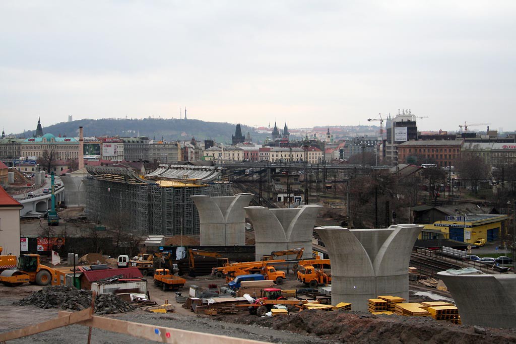 Praha, Vtkov, peloka eleznin trat