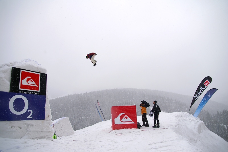 Quiksilver Snowjam 2008 Pec pod Snkou - Day 1