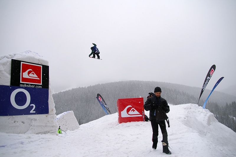 Quiksilver Snowjam 2008 Pec pod Snkou - Day 1