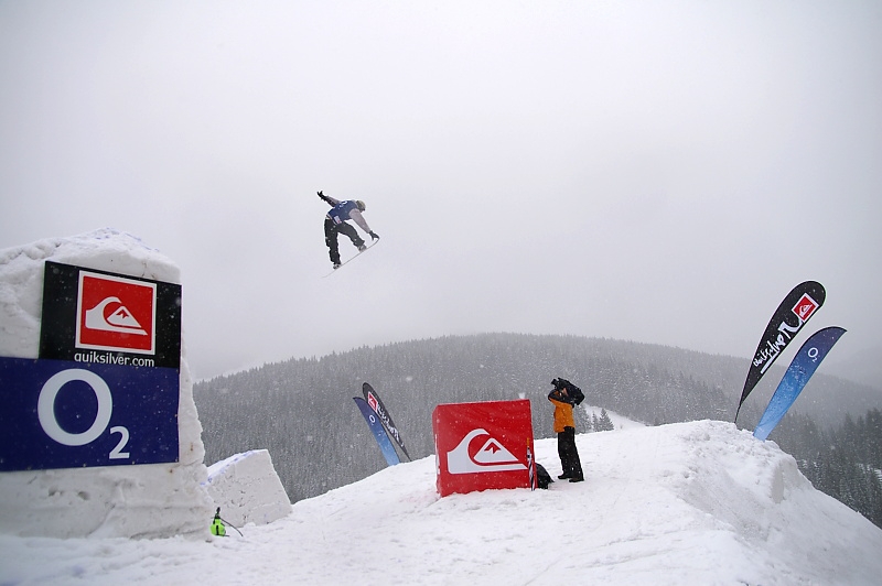 Quiksilver Snowjam 2008 Pec pod Snkou - Day 1