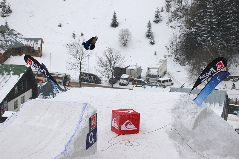 Quiksilver Snowjam 2008 Pec pod Snkou - Day 1