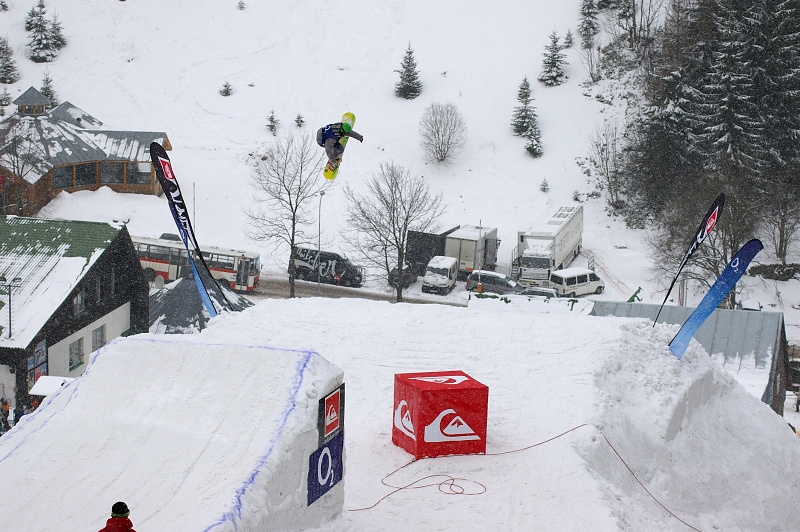 Quiksilver Snowjam 2008 Pec pod Snkou - Day 1