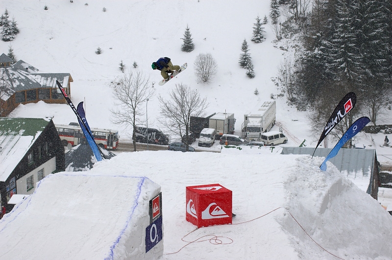 Quiksilver Snowjam 2008 Pec pod Snkou - Day 1