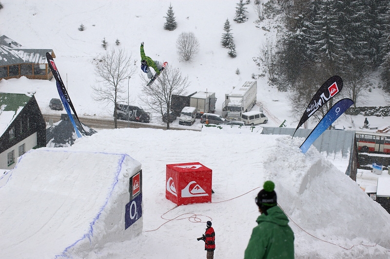 Quiksilver Snowjam 2008 Pec pod Snkou - Day 1