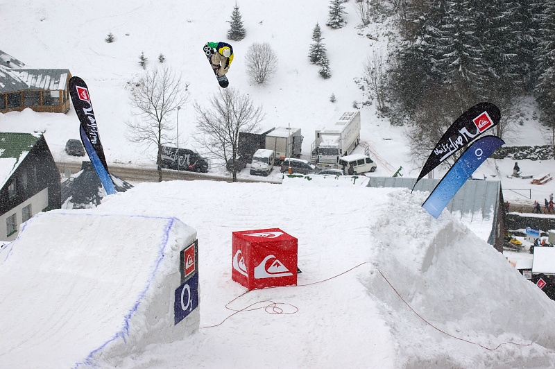 Quiksilver Snowjam 2008 Pec pod Snkou - Day 1
