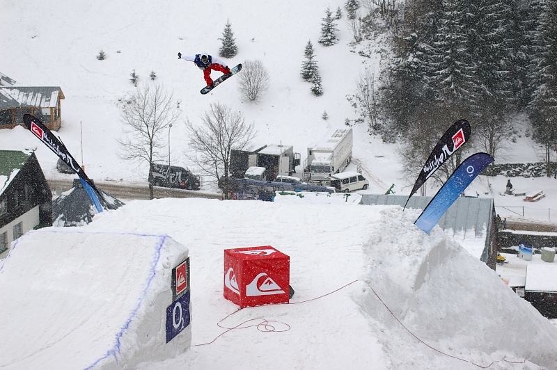 Quiksilver Snowjam 2008 Pec pod Snkou - Day 1