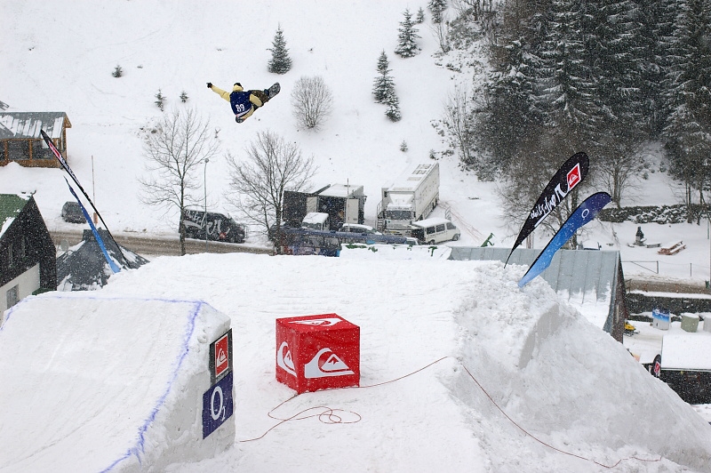 Quiksilver Snowjam 2008 Pec pod Snkou - Day 1