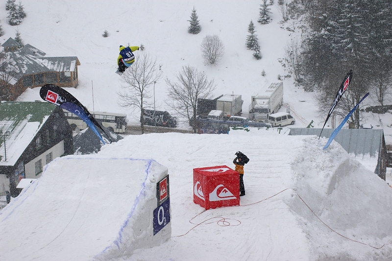 Quiksilver Snowjam 2008 Pec pod Snkou - Day 1