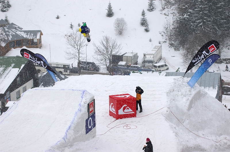 Quiksilver Snowjam 2008 Pec pod Snkou - Day 1