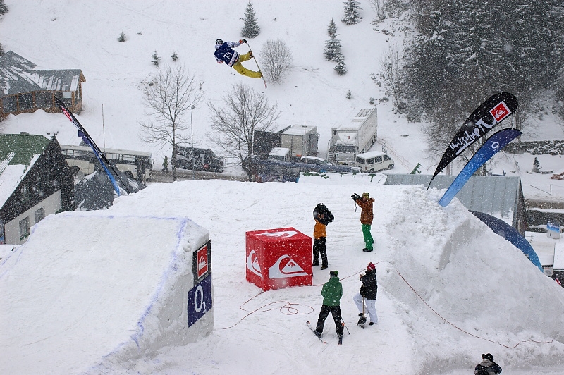 Quiksilver Snowjam 2008 Pec pod Snkou - Day 1