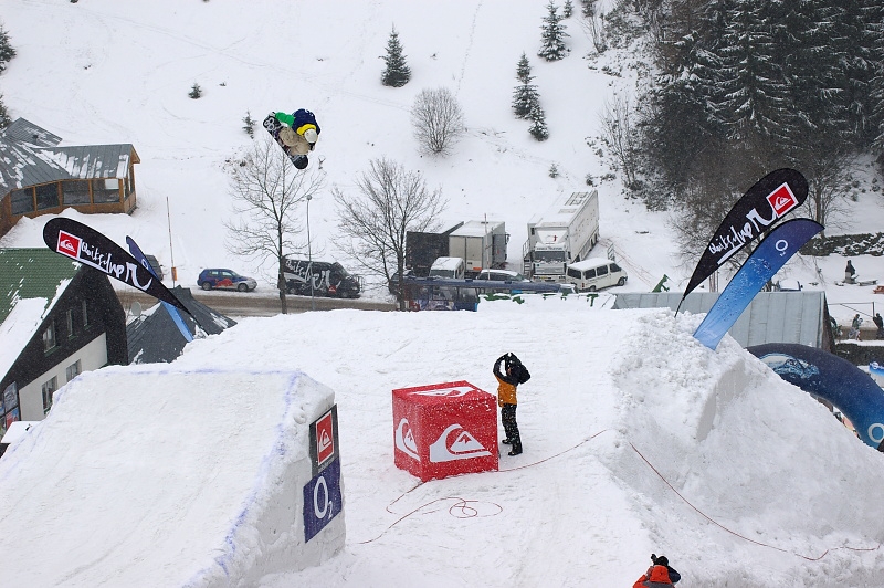Quiksilver Snowjam 2008 Pec pod Snkou - Day 1
