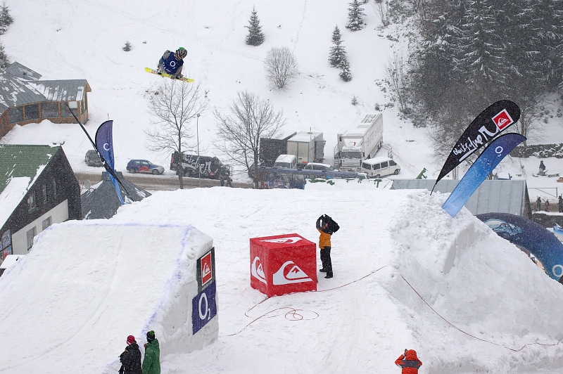 Quiksilver Snowjam 2008 Pec pod Snkou - Day 1