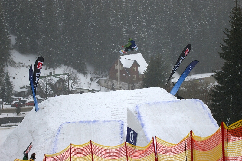 Quiksilver Snowjam 2008 Pec pod Snkou - Day 1