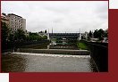 Radbuza, Plze, jez nad Americkou ulic