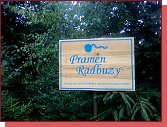 Pramen Radbuzy. 