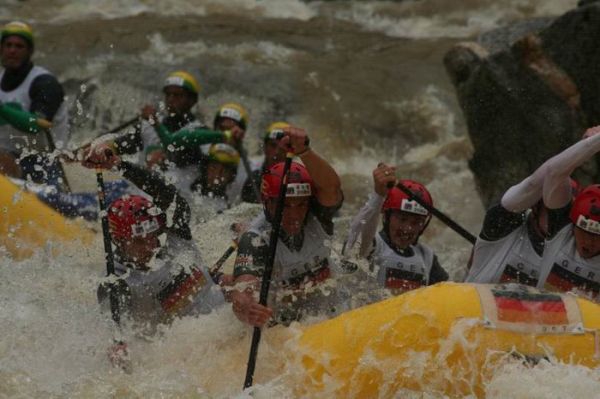 Mistrovstv svta v raftingu 2007, sjezd
