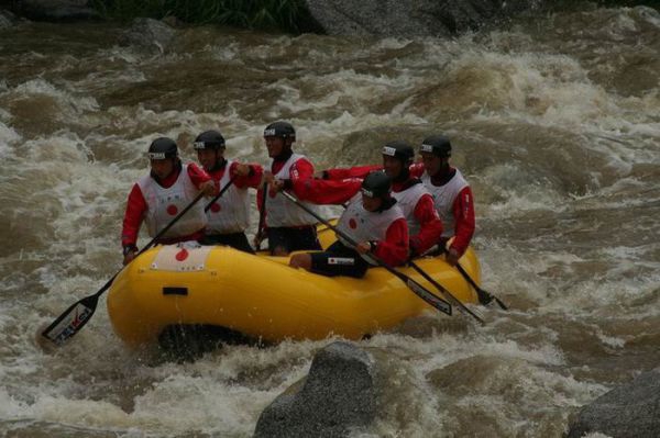 Mistrovstv svta v raftingu 2007, sjezd