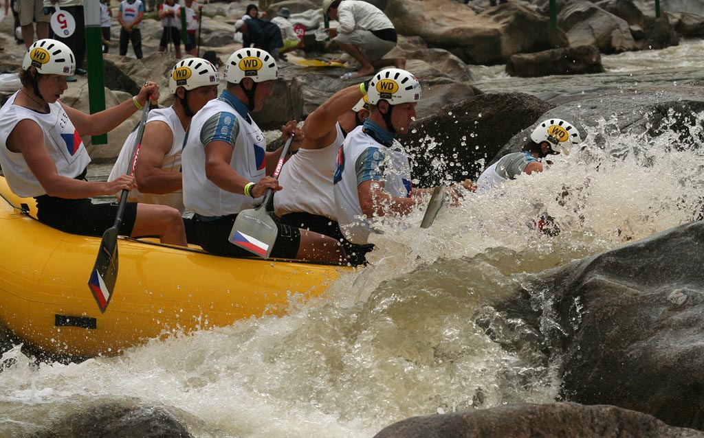 Mistrovstv svta v raftingu 2007, slalom
