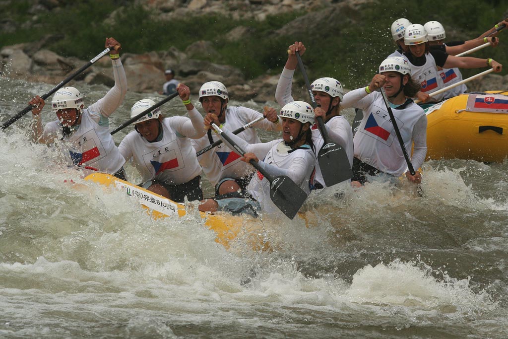 Mistrovstv svta v raftingu 2007, sprint