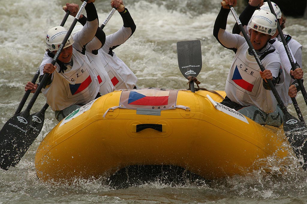 Mistrovstv svta v raftingu 2007, sprint