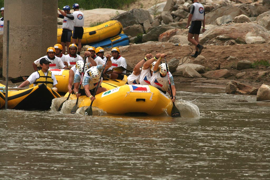 Mistrovstv svta v raftingu 2007, sprint