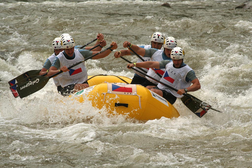 Mistrovstv svta v raftingu 2007, sprint