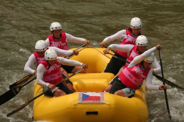 Mistrovstv svta v raftingu 2007, esk trning 