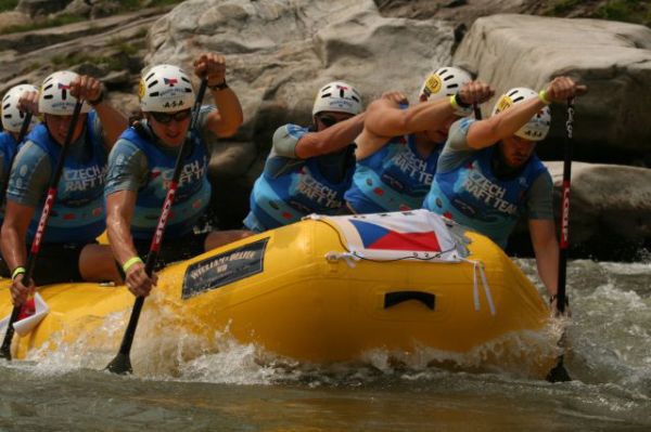 Mistrovstv svta v raftingu 2007, esk trning 