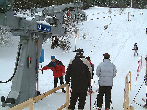 Skiarel Razula koncem ledna 2004