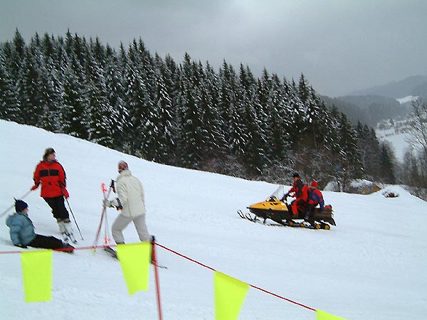 Skiarel Razula koncem ledna 2004