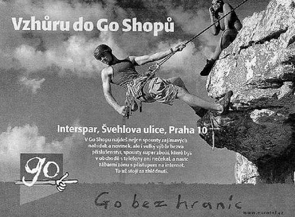 Horolezci v reklam