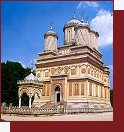 Rumunsko, Curte de Arges, chrám Panny Marie na Nebesích