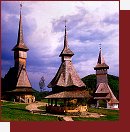 Rumunsko, Barsana, kltern kostel svatho Petra a Pavla