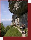Saleve, cesta pod pevisy