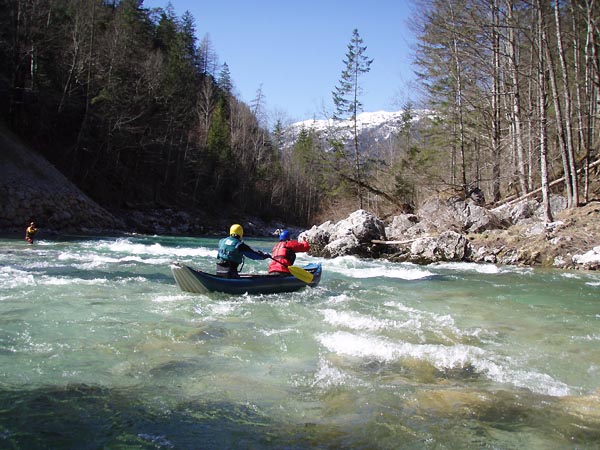 Salza na nafukovac kanoi