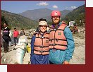 Sikkim, vybaven na rafting