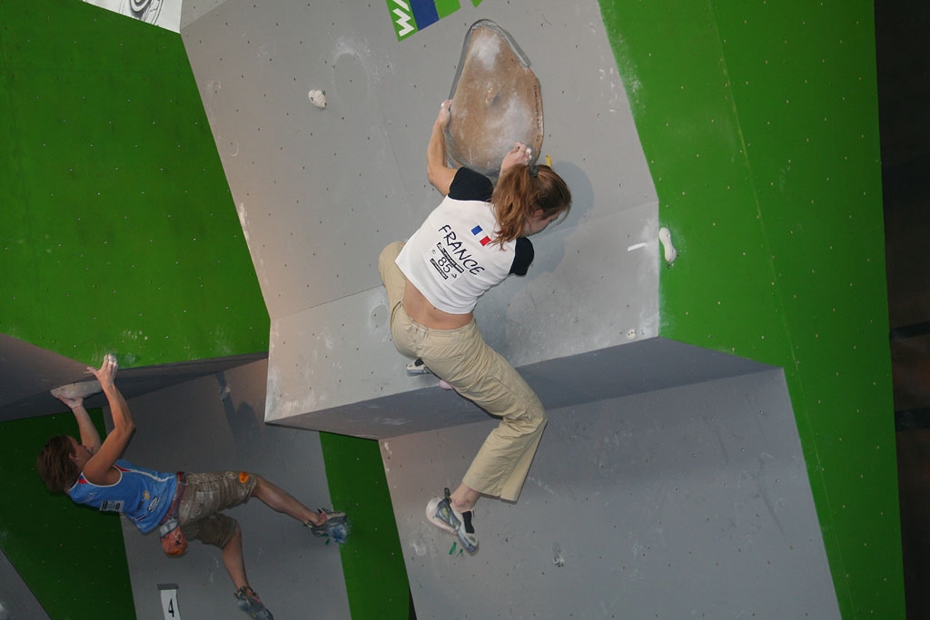 Svtov pohr bouldering Bno 2Q007, semifinle en