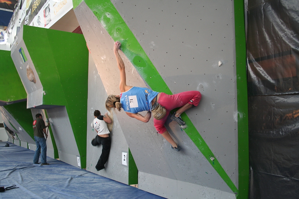 Svtov pohr bouldering Bno 2Q007, semifinle en