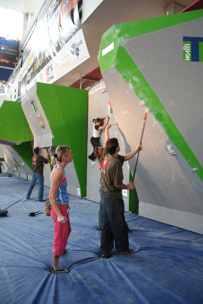 Svtov pohr bouldering Bno 2Q007, semifinle en