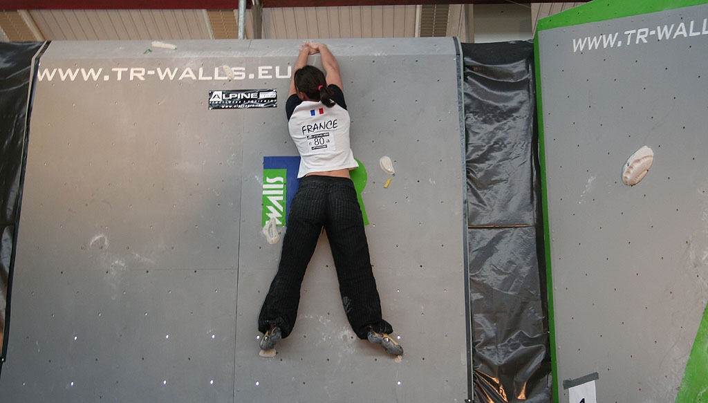 Svtov pohr bouldering Bno 2Q007, semifinle en
