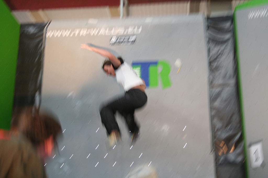 Svtov pohr bouldering Bno 2Q007, semifinle en