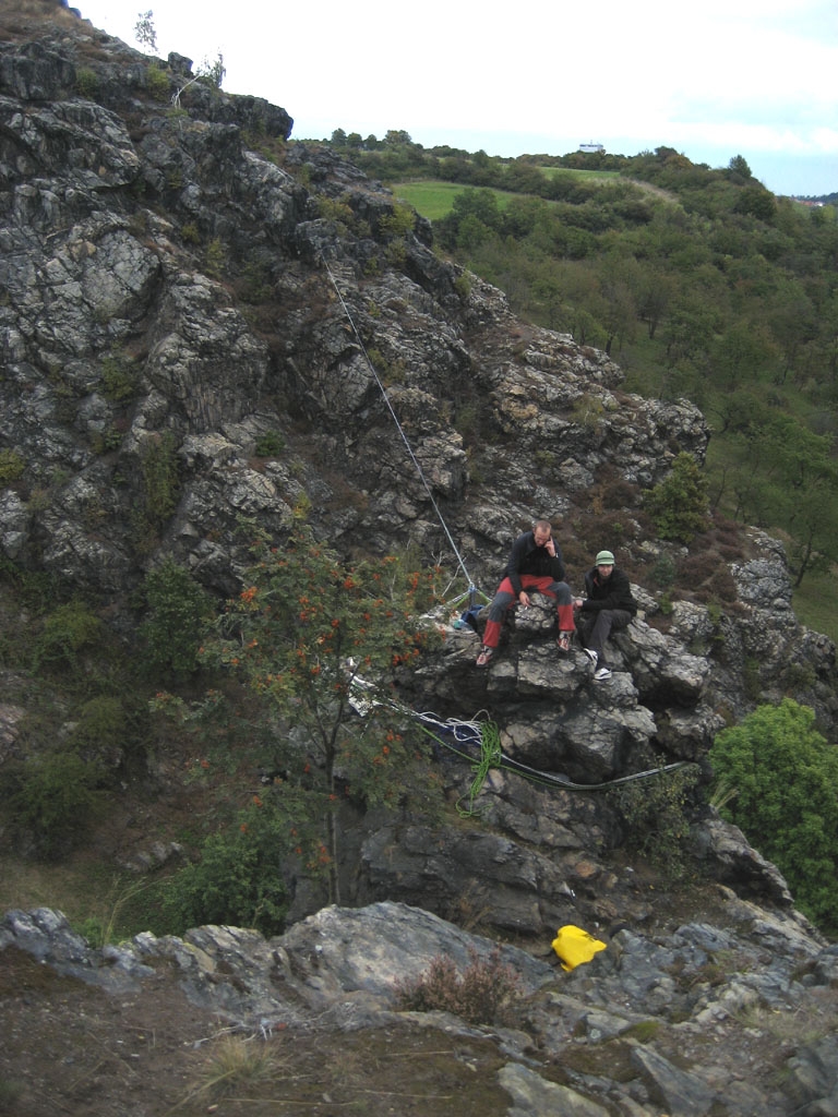 Slackline Doga a Divok rka