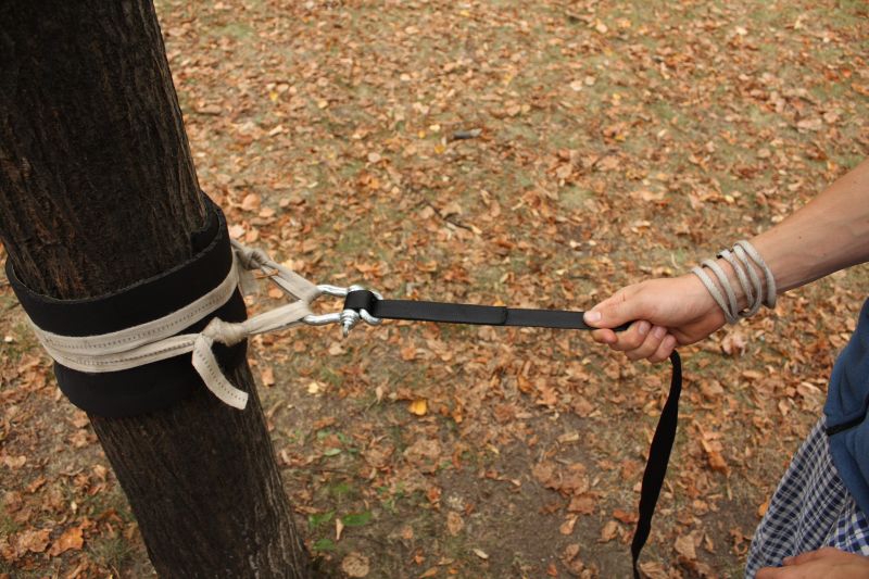Slackline - jak ji nathnout