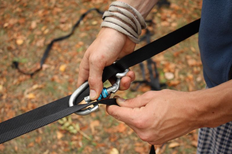 Slackline - jak ji nathnout