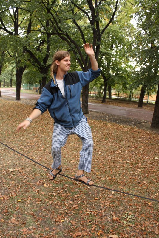 Slackline - jak ji nathnout