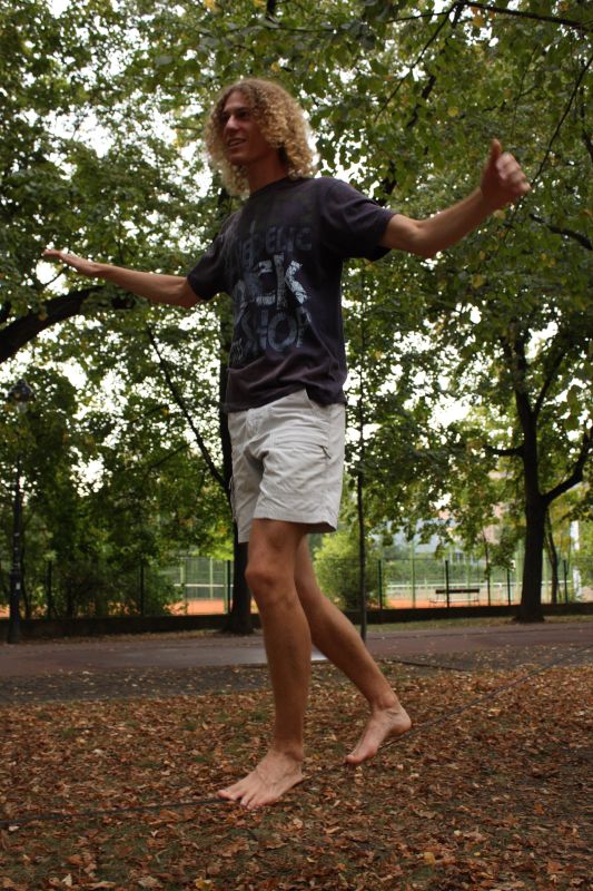 Slackline - jak ji nathnout
