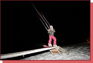 Odersk vrchy, snowkite arena Klokoov. 