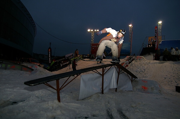 Snowmania 2007. Snowpark v Praze