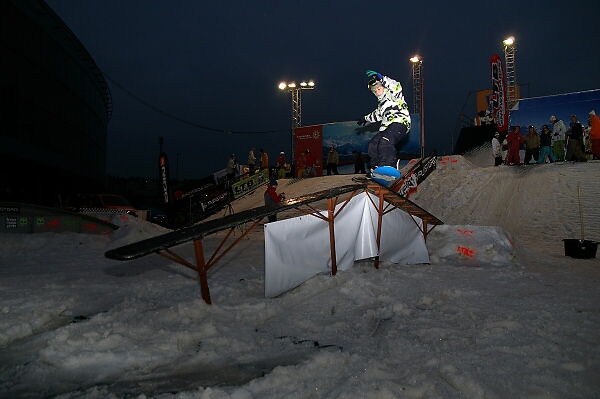 Snowmania 2007. Snowpark v Praze